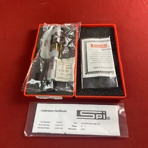 SPI (13-836-2) Caliper Type Micrometer, 0-1”, 0.001” W/Certificate - Brand New! - Picture 1 of 11