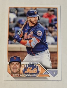 PETE ALONSO 2023 Topps Series 1 #20 Mets All-Star NL ROY All-MLB - Picture 1 of 3