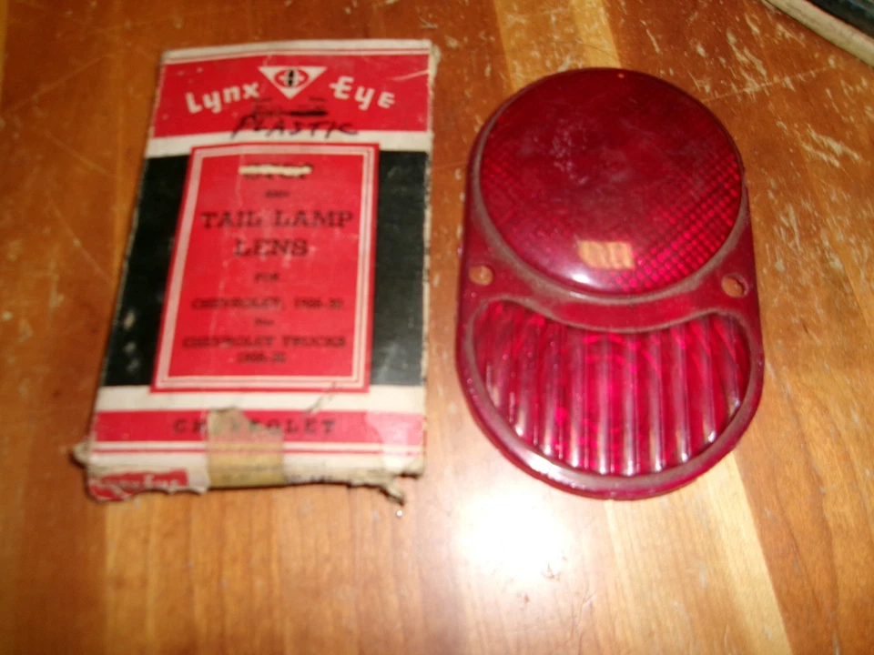1928,1929,1930,1927,1926 chevrolet luz trasera lente b plástico Foto 1 de 1