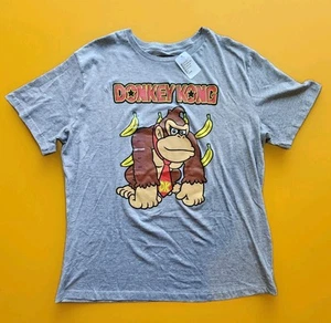 Hybrid Apparel Men's Size XLT T-Shirt  DONKEY KONG Nintendo Officially Licensed  - Picture 1 of 6