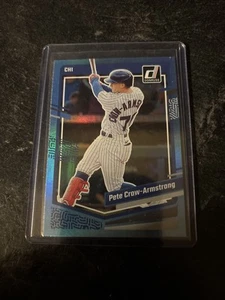 Panini Donruss 2023 - Pete Crow-Armstrong #95 Holo Blue (RC) - Imagen 1 de 2