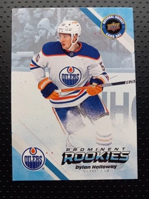 2023 Upper Deck National Hockey Card Day #NHCD-10 Dylan Holloway Rookie - Image 1 of 3