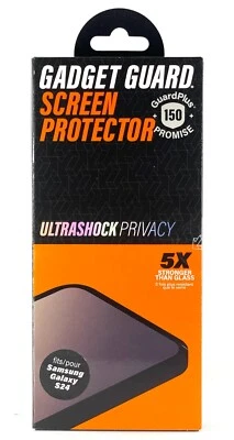 Gadget Guard UltraShock Anti-Spy Privacy Screen Protector For Samsung Galaxy S24 - Image 1 of 2