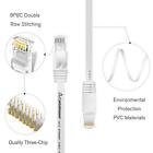 Cat 6 Ethernet Cable 75 ft at a Cat5e Price but Higher Bandwidth Flat Interne...