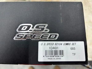 OS Speed B2104 engine pipe exhaust combo BRAND NEW - Picture 1 of 4