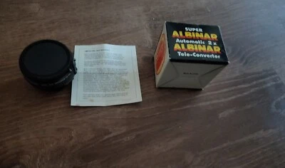 Teleconversor automático SUPER ALBINAR 2X para lente Canon FD Foto 1 de 4