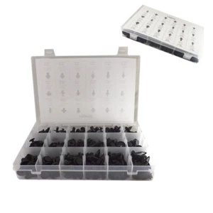 SET 190PZ CLIP DI FISSAGGIO AUTO UNIVERSALI RICAMBI PLASTICA - Imagen 1 de 2