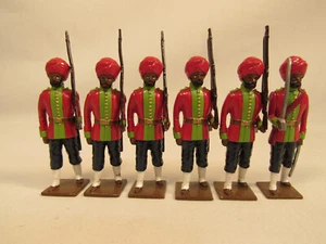 Vintage TRADITION INDIAN Metal Soldiers Figurines N2 - Picture 1 of 7