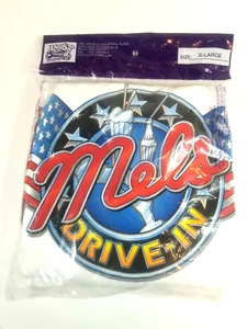 NOS Mels Drive In XL Vintage T-Shirt San Francisco Super Rare white - Picture 1 of 4