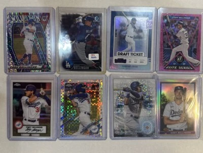 Cody Bellinger MLB Baseball 10 Card Prospect, Insert, Numbered Card Lot!🔥 - Image 1 of 4