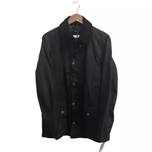 BARBOUR ASHBY WAXED JACKET - Men’s US 38 UK 38 - Lifetime Wax Brown Coat NWT Men - Picture 1 of 23