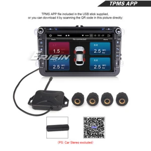 Módulo USB TPMS ES341 comprobador de presión de neumáticos con 4 sensores Android 8.1-11.0 radio de coche - Imagen 1 de 8