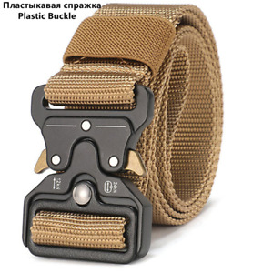 Men's Belt Outdoor Hunting Tactics Belt Multi functional Buckle Nylon