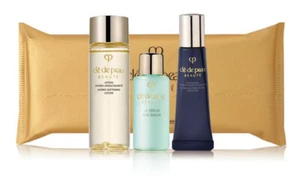 Cle De Peau Softener Le Serum Emulsion Cotton 4 Pcs Set - Picture 1 of 1