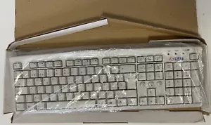 Brand New SAT Spanish PS/2 Beige PC Keyboard. Brand New with Box - Picture 1 of 5