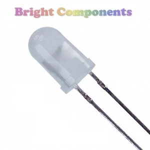 50 x weiße LED 5 mm - diffus - UK-Verkäufer - Bild 1 von 1