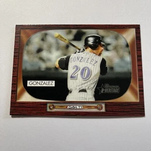 2004 Bowman Heritage Luis Gonzalez Arizona Diamondbacks Karte #124 - Bild 1 von 1
