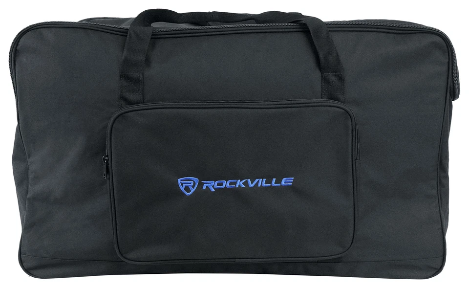 Rockville TB15 v2 Padded Speaker Bag Carry Case For 15" DJ PA Speakers+Stand - Image 1 of 4