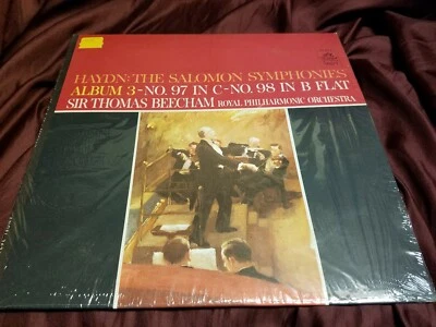 Haydn/Beecham  The Salomon Symphonies, Album 3 Angel Near mint Mono Vinyl! - Image 1 of 4
