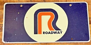 DE COLECCIÓN ROADWAY EXPRESS TRUCKING COMPANY MATRÍCULA PUBLICIDAD ETIQUETA BOOSTER - Imagen 1 de 1