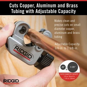 Close Quarters Tubing Cutter Small Diameter Metal Pipe Tool 40617 - Picture 1 of 12