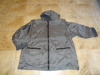 ЖЕНСКИЙ РАЗМЕР 1 X СЕРЫЙ И ЧЕРНЫЙ ФЛИС ПОДКЛАДКА КУРТКА ROAMAN ** НОВЫЙ ** - Изображение 1 из 4