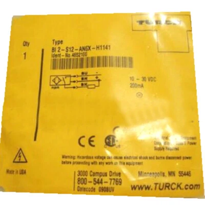 TURCK Bi2-S12-AP6X-H1141 46520 Inductive sensor PNP ✦KD - Image 1 of 4