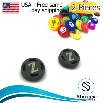 Nintendo Switch Joy Con Joystick Analog Stick Thumb Grips Silicone Caps - Image 1 of 4