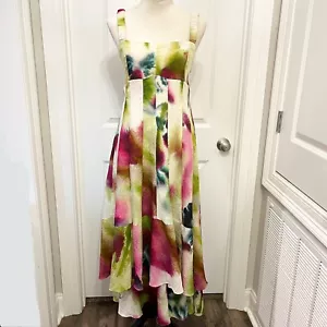 Nuevo con etiquetas Precioso Maxi Vestido By Anthropologie en Niveles Talla 10 - Imagen 1 de 16