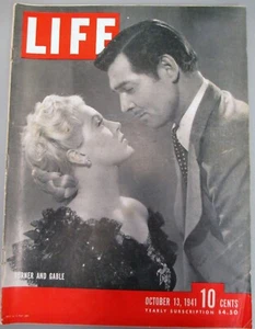10-1941 LIFE MAGAZINE, JOE LOUIS FIGHT, DODGERS-YANKEES WORLD SERIES, C GABLE #1 - Picture 1 of 20