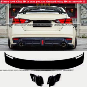 Alerón labial trasero ABS negro brillante para Nissan Teana Altima 2019-2020 - Imagen 1 de 16