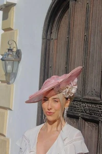 Ascot, Races, Wedding Pink Hat - Picture 1 of 12