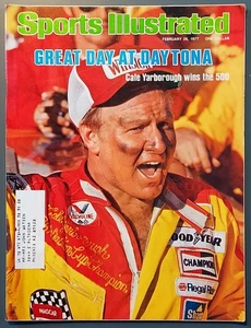 Cale Yarborough Sports Illustrated Feb 28, 1977 NASCAR Racing Whole Issue - Picture 1 of 3