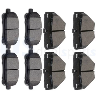 Pastillas de freno delanteras + traseras de cerámica para Toyota Matrix 2007 8 piezas Foto 1 de 4