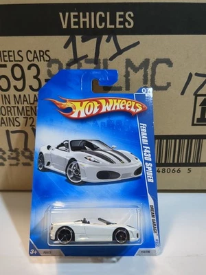 Ferrari F430 Spider variante blanca Hot Wheels 2009 #153 Dream Garage 7/10 OH5 Foto 1 de 4