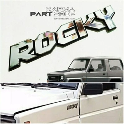 DAIHATSU ROCKY FRONT FENDER SIDE EMBLEM GENUINE PARTS 1pcs NEW Genuine - Image 1 of 4