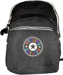 Kipling Seoul ORB BW ARCO IRIS NEGRO K19347 NUEVO CON ETIQUETAS - Imagen 1 de 5