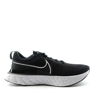 Nike React Infinity Run Flyknit 2 Black White Sneakers CT2357 002 Mens Size 11.5 - Picture 1 of 11
