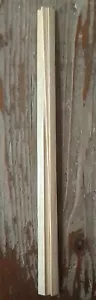 Holzleisten 5x0,5x300mm Neu 10 Stück - Bild 1 von 2