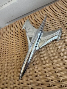 Vintage 50's Ford Chrome Truck/Car Hood ornament Airplane - Picture 1 of 15
