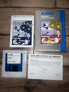 Crack'ed (Atari ST, 1988) CIB WITH WARRANTY CARD - Picture 1 of 4