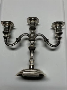 BMF West Germany Vintage Candelabra Silver Plated Metal, 1960’s V1 - Picture 1 of 6