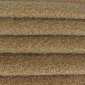 Tela de mohair mate rizado ultraparente 1/6 yarda 300S/CM bronceado miel INTERCAL 1/2" - Imagen 1 de 4