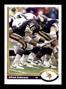 1991 Upper Deck Alfred Anderson   #666