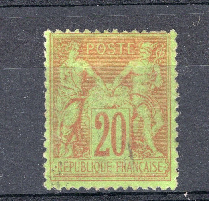 FRANCE, YV # 96, MH, VF - Image 1 of 1