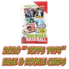 2020 Topps Archives 1974 Retro Base & RC Cards Set *PICK A PLAYER* Singles 
