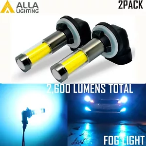 Alla Lighting LED ICE Blue Color 881 894 Driving Light Bulb Fog Light Bulb 8000K - Picture 1 of 7