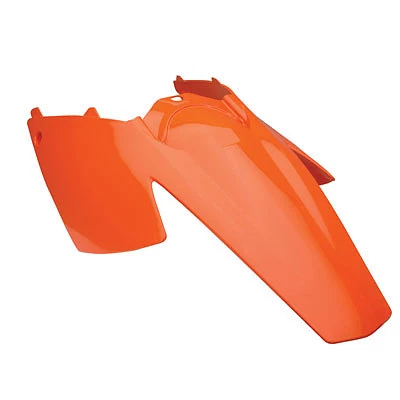 Guardabarros trasero/paneles laterales Acerbis KTM naranja para KTM 450 EXC 4 tiempos 2004-2007 Foto 1 de 1