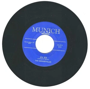 Reissue Doo Wop 45-Bonniviles Zu Zu / Lorraine-Munich 609 - Picture 1 of 2