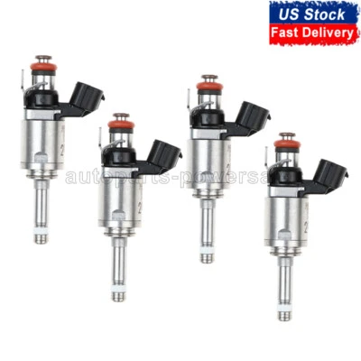 4 piezas inyectores de combustible para Honda Accord CR-V 2013-2017 Acura TLX ILX 16450-5LA-A01 Foto 1 de 4